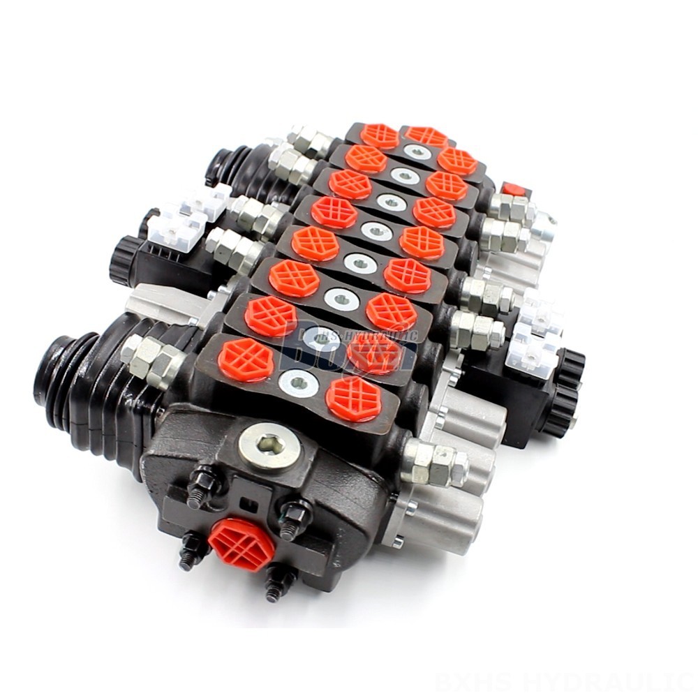 Wood Splitter Hydraulic Manual 8 Spool Sectional Directional Valve | Hydraulics Manufacturer main image